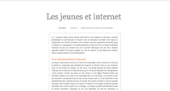 Desktop Screenshot of jeunes-internet.fr