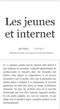 Mobile Screenshot of jeunes-internet.fr